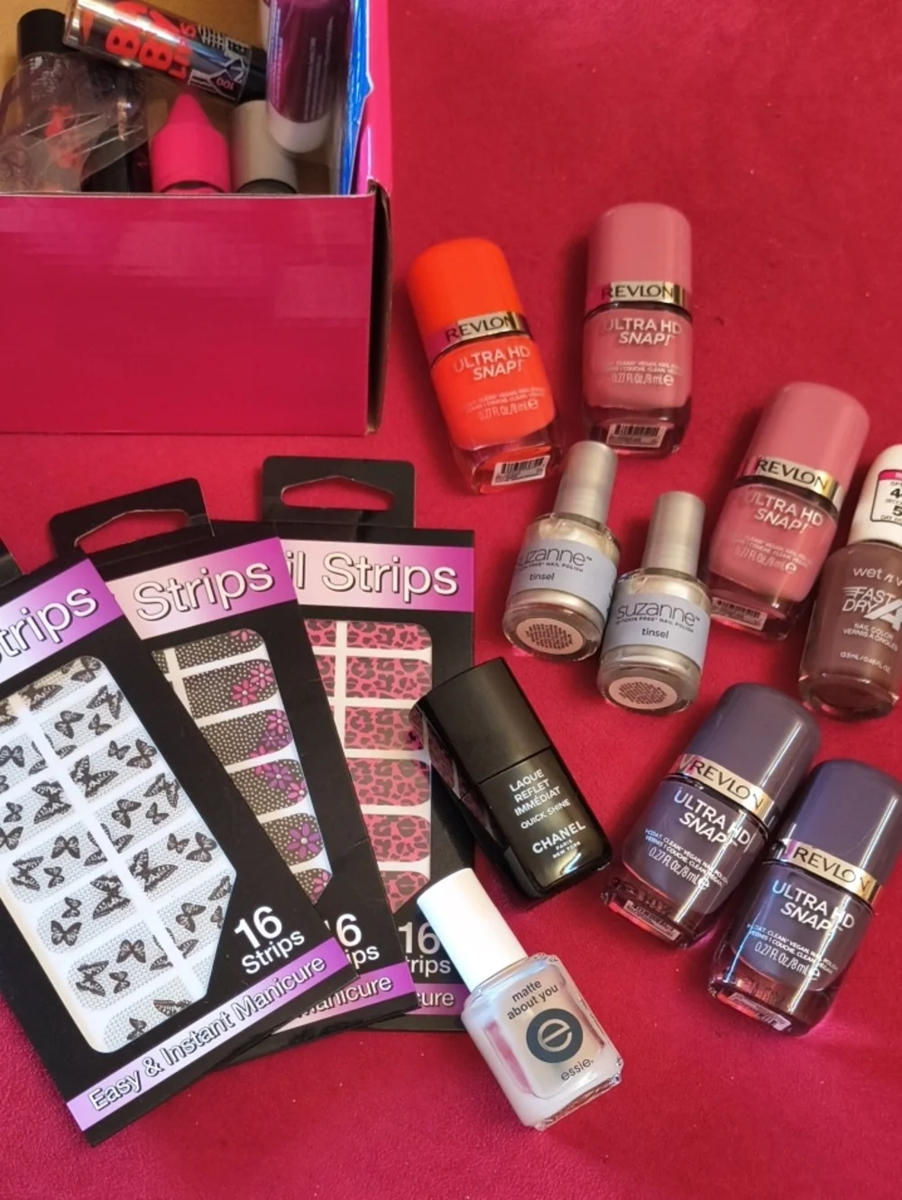 Big Box Of Beauty 39 + Items, MAC Chanel Barbie X Pur VS Lip Smacker Biggies